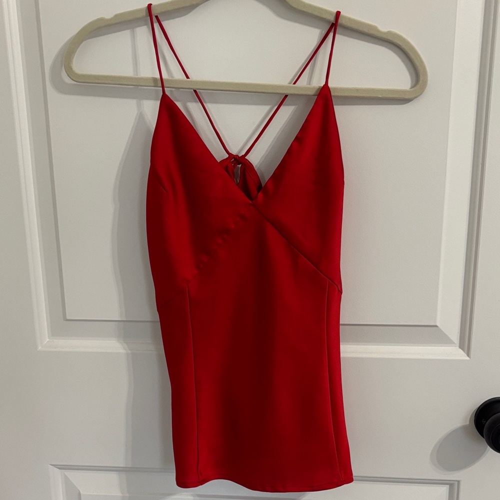 a new day Vibrant Red Camisole Top